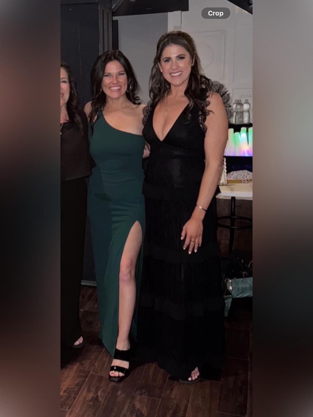 One-Shoulder Deep Green Formal Gown